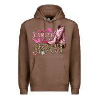 Chestnut Give Cancer the boot Cancer Awareness Premium Hoodie - HowdyJamesFarm