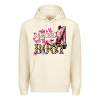 Sandshell Give Cancer the boot Cancer Awareness Premium Hoodie - HowdyJamesFarm