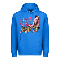 True Royal Give Cancer the boot Cancer Awareness Premium Hoodie - HowdyJamesFarm