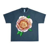 Midnight Navy fun in the sun rose Urban Heavy Tee - LillyAllenDesigns
