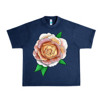 Navy fun in the sun rose Urban Heavy Tee - LillyAllenDesigns