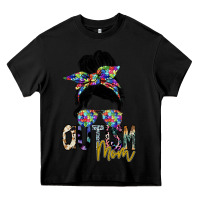 Black autism mom Heavy Core Tee - SublimationCraftShop