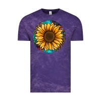 Cloud Purple sunflower christmas ornament Vintage Tee - Jasminsmagicworld
