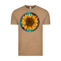 Sunflower Christmas Ornament Vintage Tee | Teevron