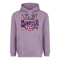 Lavender Candy Monster Heavyweight Hoodie - texasbilliewilder