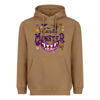 Toasted Coconut Candy Monster Heavyweight Hoodie - texasbilliewilder