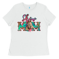 White show mom horse Ladies Tee - Zillion Design Studio