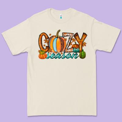 Cozy Season Premium Tee Designed By Racoondesign