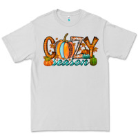 Dove Grey cozy season Premium Tee - RacoonDesign