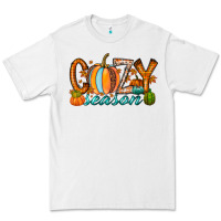 White cozy season Premium Tee - RacoonDesign