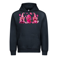 Navy breast cancer gnomies Urban Hoodie - FaDigitalArtStudio
