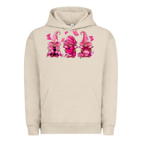 Pigment French Oak breast cancer gnomies Urban Hoodie - FaDigitalArtStudio