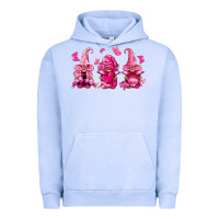 Pigment Grape Ice breast cancer gnomies Urban Hoodie - FaDigitalArtStudio