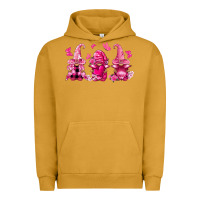 Pigment Peanut Butter breast cancer gnomies Urban Hoodie - FaDigitalArtStudio