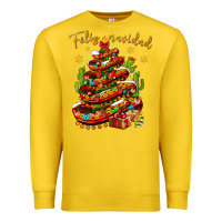 Lemon Christmas Feliz Navidad Premium Sweatshirt - NancyCooperArtShop