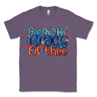 Lavender god shed his grace on the thee Classic Tee - MaliasSmallBusiness