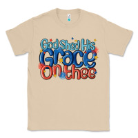 Mushroom god shed his grace on the thee Classic Tee - MaliasSmallBusiness