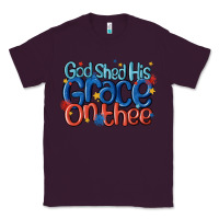 Plum god shed his grace on the thee Classic Tee - MaliasSmallBusiness