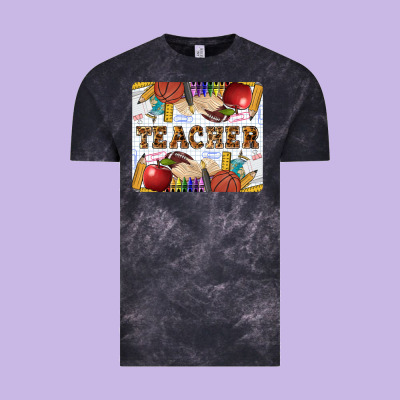 Teacher Vintage Tee Designed By Lillyallendesigns