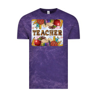 Cloud Purple Teacher Vintage Tee - LillyAllenDesigns