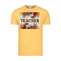 Vintage Mustard Teacher Vintage Tee - LillyAllenDesigns