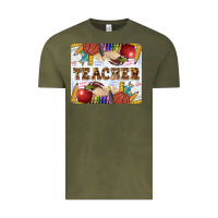Vintage Olive Teacher Vintage Tee - LillyAllenDesigns