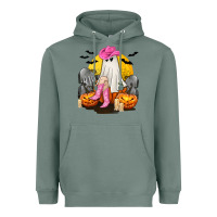 Sage Halloween Cowgirl Costumes Heavyweight Hoodie - texasbilliewilder