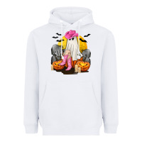 White Halloween Cowgirl Costumes Heavyweight Hoodie - texasbilliewilder