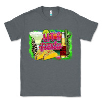 Charcoal Heather Let's Fiesta Classic Tee - CowhideDigitalArt