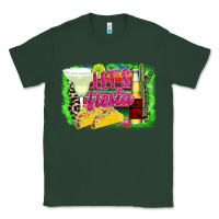 Sports Green Let's Fiesta Classic Tee - CowhideDigitalArt