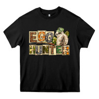 Black Egg Hunter Easter Day Heavy Core Tee - Neo Western