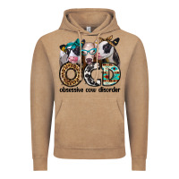 Ocd Obsessive Cow Disorder Vintage Hoodie | Teevron