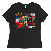 Black cinco de mayo nurse Ladies Tee - CTS Tumbler Store