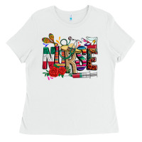 White cinco de mayo nurse Ladies Tee - CTS Tumbler Store