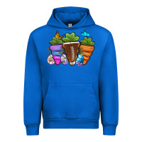 Cobalt Football Easter sports carrots Urban Hoodie - OliviaCreatesArt