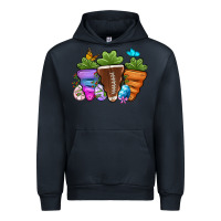 Navy Football Easter sports carrots Urban Hoodie - OliviaCreatesArt