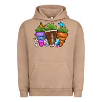 Pigment Burro Football Easter sports carrots Urban Hoodie - OliviaCreatesArt