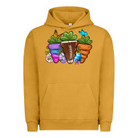 Pigment Peanut Butter Football Easter sports carrots Urban Hoodie - OliviaCreatesArt