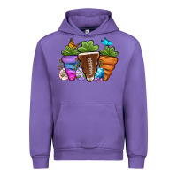 Tulip Football Easter sports carrots Urban Hoodie - OliviaCreatesArt