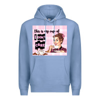 Colony Blue retro housewife Premium Hoodie - TumblerDesignByShophia