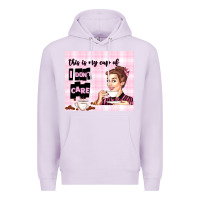 Lilac retro housewife Premium Hoodie - TumblerDesignByShophia