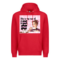 Red retro housewife Premium Hoodie - TumblerDesignByShophia