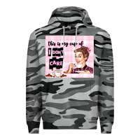 Slate Camo retro housewife Premium Hoodie - TumblerDesignByShophia