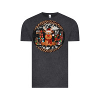 Vintage Black joy reindeer christmas ornament Vintage Tee - Jasminsmagicworld