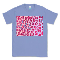 Colony Blue leopard background pink shimmer 3200x2400 Classic Tee - AdoDesignShop