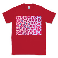 Red leopard background pink shimmer 3200x2400 Classic Tee - AdoDesignShop