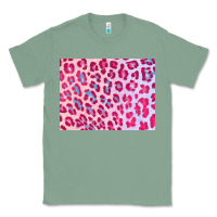 Sage leopard background pink shimmer 3200x2400 Classic Tee - AdoDesignShop