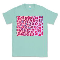 Seafoam leopard background pink shimmer 3200x2400 Classic Tee - AdoDesignShop