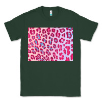Sports Green leopard background pink shimmer 3200x2400 Classic Tee - AdoDesignShop