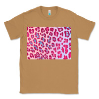 Toasted Coconut leopard background pink shimmer 3200x2400 Classic Tee - AdoDesignShop